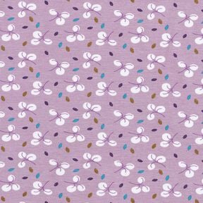 jersey di cotone Rami e punti – lavanda, 