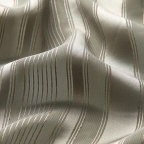 chiffon Righe in satin con Glitter – grigio seta, 