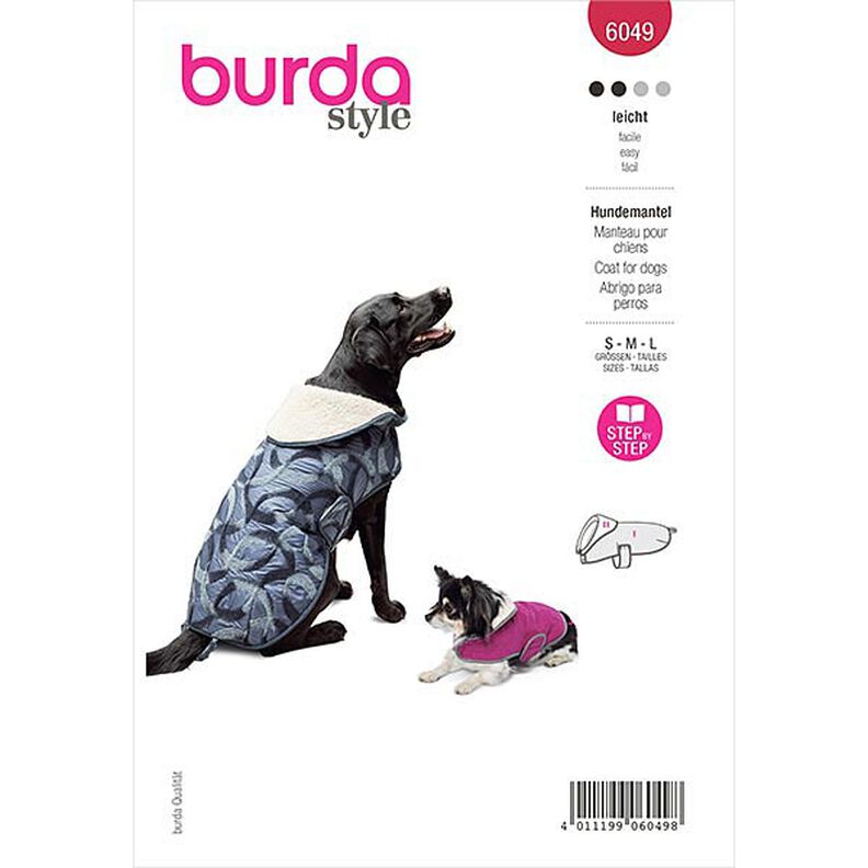 Cappotto per cani, Burda 6049 | S/M/L,  image number 1