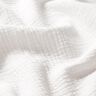 GOTS mussolina / tessuto doppio increspato | Tula – bianco lana,  thumbnail number 3