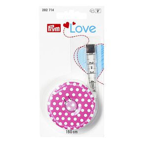 metro a nastro retrattile150cm | Prym Love – pink, 