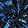 jersey di cotone Libellule | Glitzerpüppi – blu notte/turchese chiaro,  thumbnail number 3