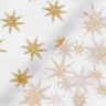 Tulle con stelle brillanti – bianco/oro,  thumbnail number 4
