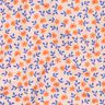 GOTS popeline di cotone fiorellini | Poppy Fabrics – naturale/arancio pesca,  thumbnail number 3