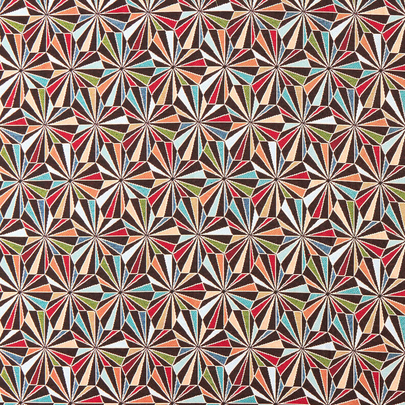 tessuto arredo gobelin Diamanti – nero/verde,  image number 1