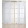 tessuto per tende, voile effetto lino 300 cm – bianco,  thumbnail number 5