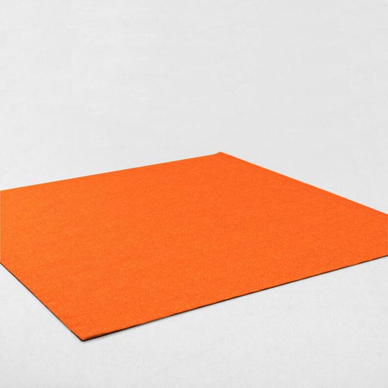 Feltro 90 cm / 3 mm di spessore – arancione,  image number 2