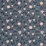 tessuto in cotone popeline Decorazioni scandinave per l'albero – grigio ardesia,  thumbnail number 1