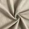 mussolina / tessuto doppio increspato Tralci di fiori tono su tono – grigio seta,  thumbnail number 3