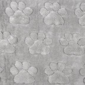 Morbido pile zampe di cane – grigio elefante, 