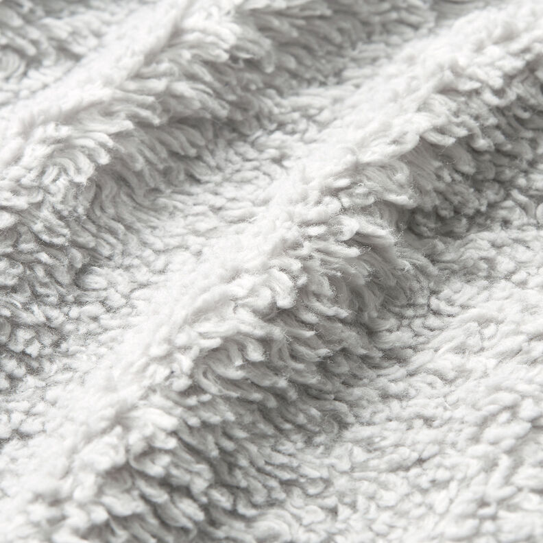 Sherpa Misto cotone tinta unita – grigio argento, image number 2