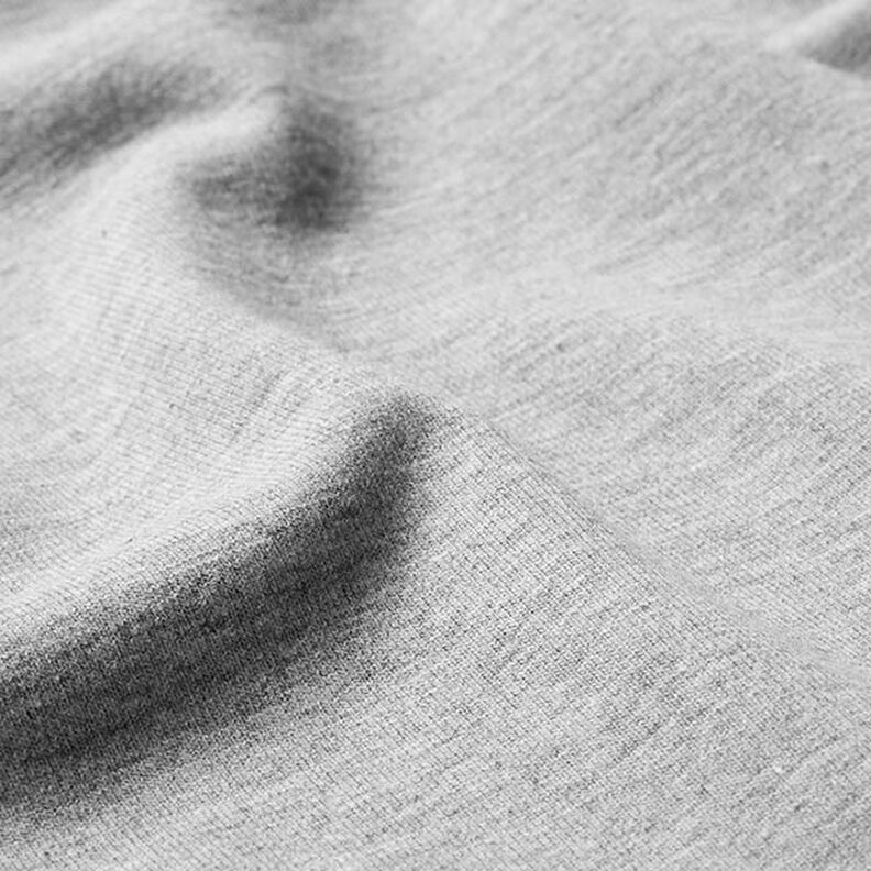 jersey di cotone medio mélange – grigio,  image number 2