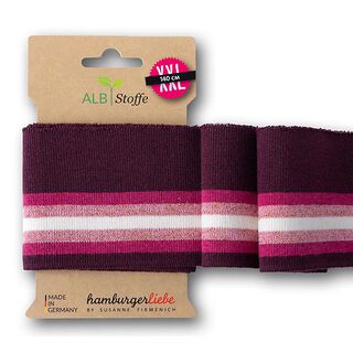 Tessuto in maglia bio per bordi e polsini Cuff Me Glam [140 cm | 7.5 cm ] | Albstoffe  –, 
