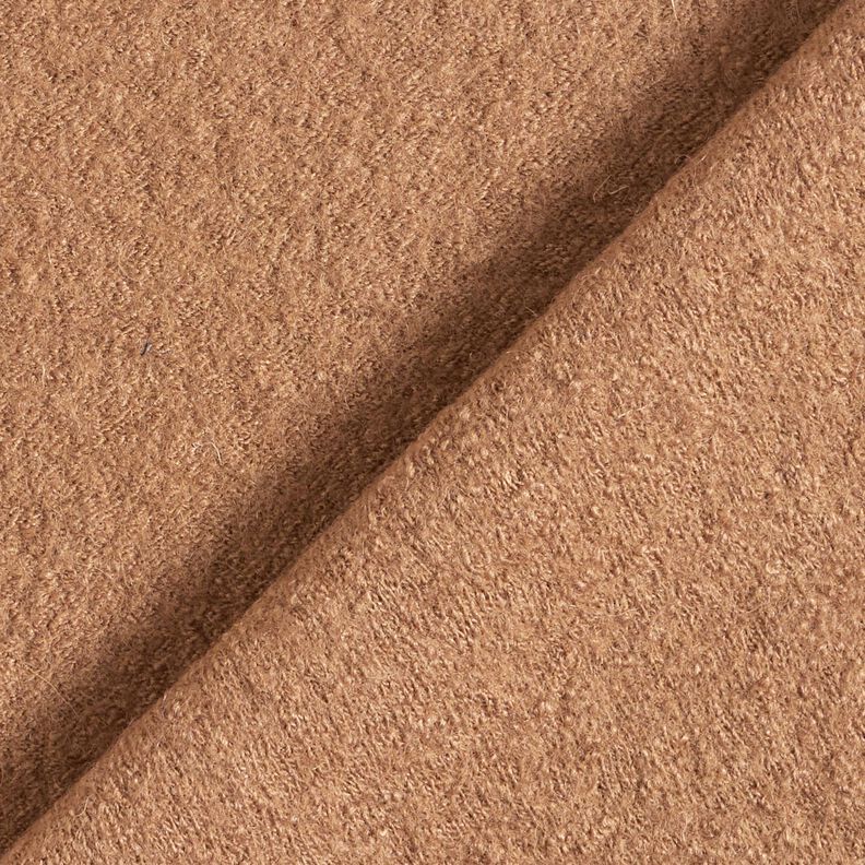 Tessuto leggero in maglia in misto viscosa e lana – moca,  image number 3