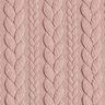 Jersey jacquard, cloqué, motivi a treccia – rosé,  thumbnail number 1