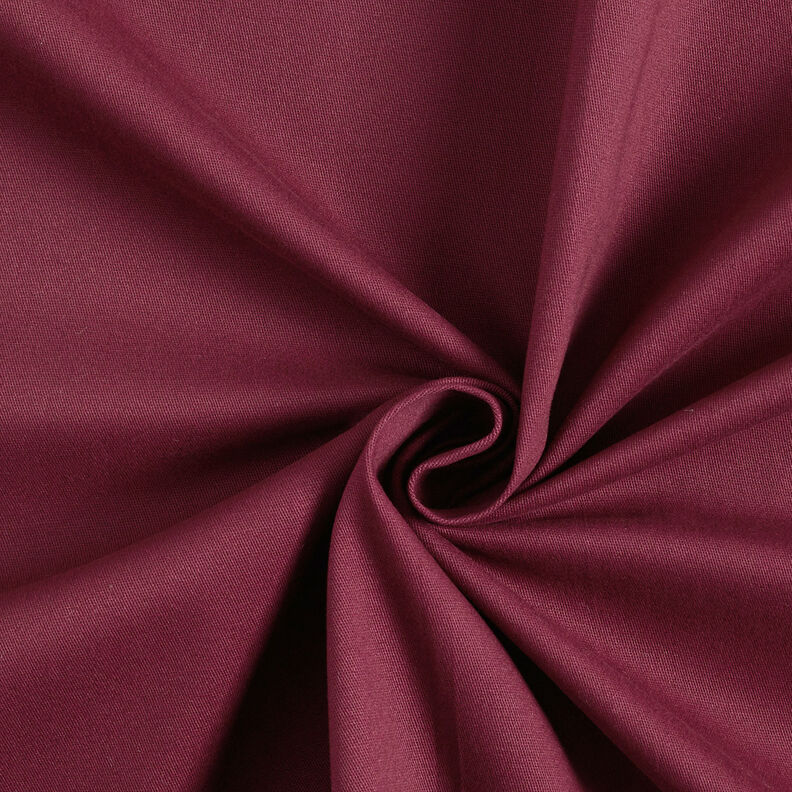 tessuto spinato in cotone stretch – rosso merlot, image number 1