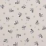 tessuto in cotone cretonne simpatico panda – naturale,  thumbnail number 1