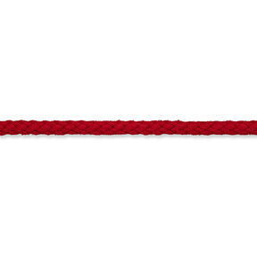 Cordoncino in cotone [Ø 5 mm] – rosso merlot, 