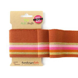 tessuto in maglia bio per bordi e polsini Cuff Me GLAM  [140 cm | 7,5 cm] | Albstoffe |, 