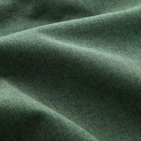 tessuto da tappezzeria mélange, tinta unita – verde scuro, 