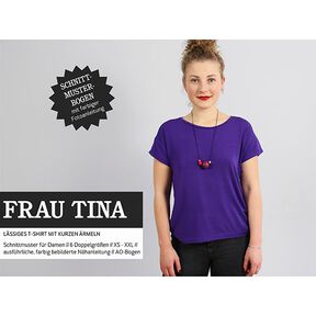 FRAU TINA – maglietta casual basic a maniche corte, Studio Schnittreif | XS - XXL, 