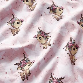 jersey di cotone Rosali su farfalle | Glitzerpüppi – rosé, 