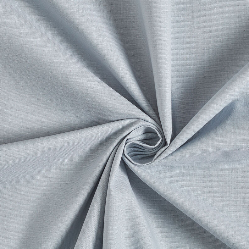 tessuto in cotone cretonne tinta unita – grigio chiaro,  image number 1