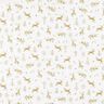 tessuto in cotone cretonne Renne e stelle – avorio/oro,  thumbnail number 1