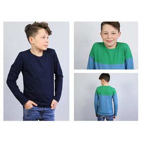LEVI - maglia a maniche lunghe con color block, Studio Schnittreif | 86 - 152, 