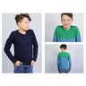 LEVI - maglia a maniche lunghe con color block, Studio Schnittreif | 86 - 152,  thumbnail number 2