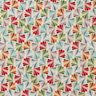 tessuto arredo gobelin Ventagli colorati – beige chiaro/blu,  thumbnail number 1