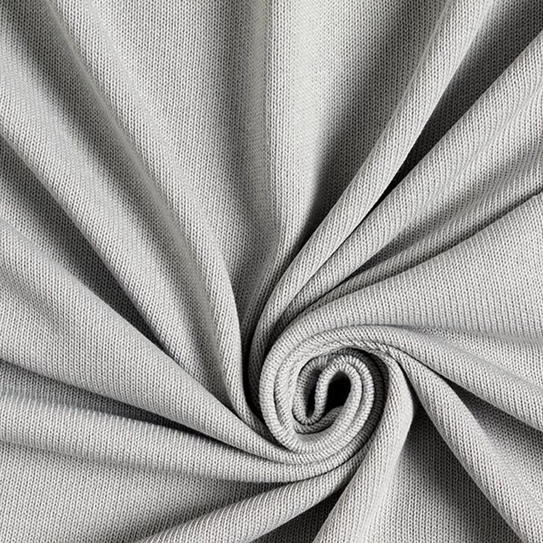 tessuto in maglia di cotone – grigio chiaro,  image number 1