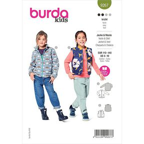 giacca, Burda 9267 | 110-140, 