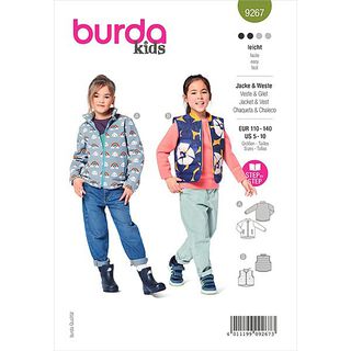 giacca, Burda 9267 | 110-140, 