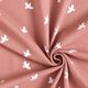 Jersey a nido d’ape uccelli – rosa anticato,  thumbnail number 4