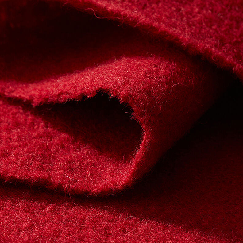 loden follato in lana – rosso carminio,  image number 4