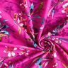 tessuto per costumi da bagno fiori acquerello – porpora/bianco,  thumbnail number 3