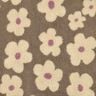 tessuto peluche fiori | Poppy Fabrics &ndash; duna/beige chiaro,  thumbnail number 1