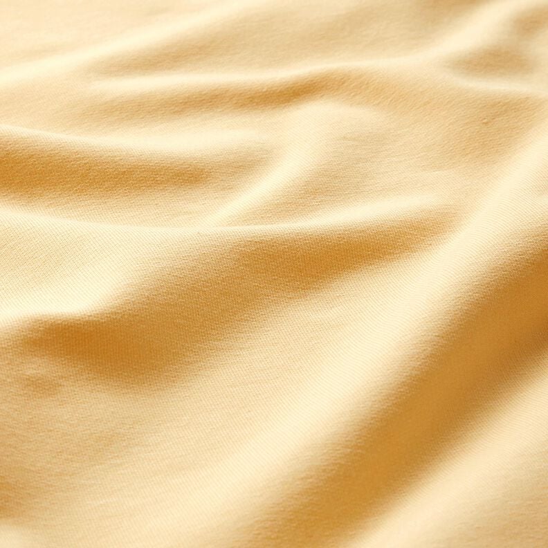 felpa di cotone leggera tinta unita – giallo vaniglia,  image number 4