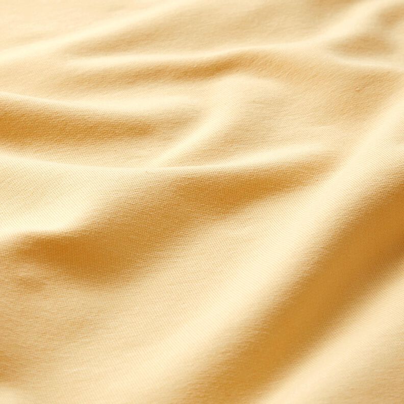 felpa di cotone leggera tinta unita – giallo vaniglia, image number 4