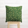 tessuto in cotone popeline Cristalli di neve – verde/oro,  thumbnail number 8