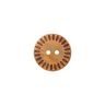 bottone in legno, 2 fori – beige,  thumbnail number 1