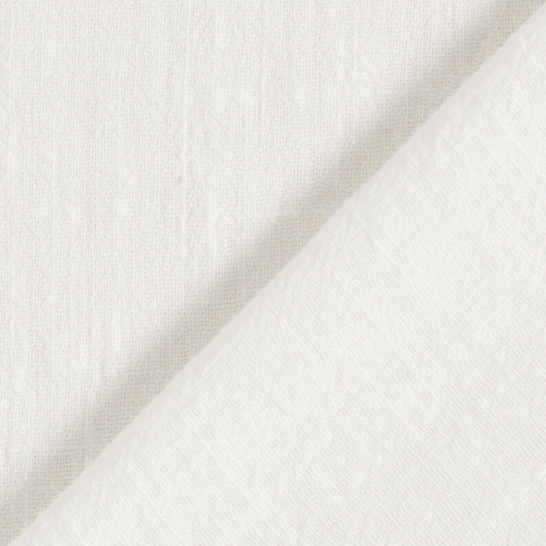 tessuto in cotone effetto lino – bianco lana,  image number 3