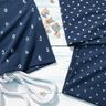 jersey di cotone Piccole ancore – blu marino,  thumbnail number 5