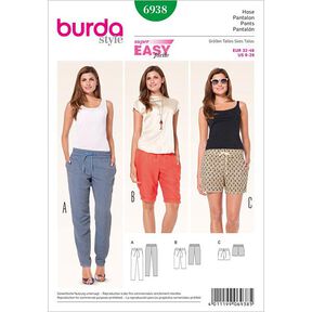Pantalone / bermuda / shorts, Burda 6938, 