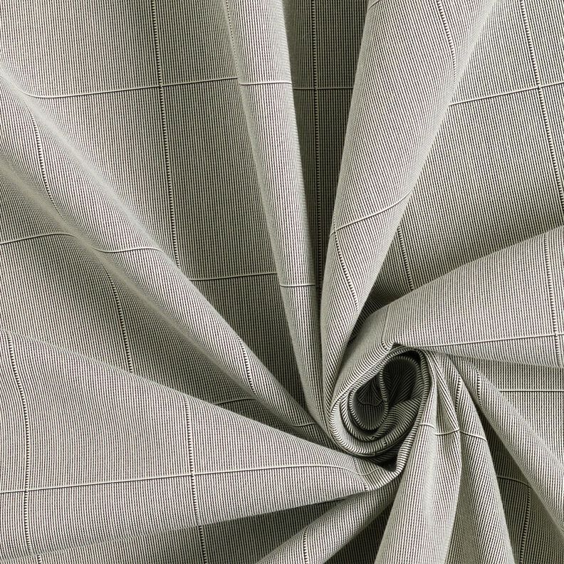 Tessuto per pantaloni a quadri – grigio chiaro,  image number 3