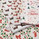 tessuto arredo mezzo panama Merry Christmas – naturale,  thumbnail number 5