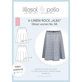  Gonna a trapezio Alba, Lillesol & Pelle No. 66 | 34-50, 