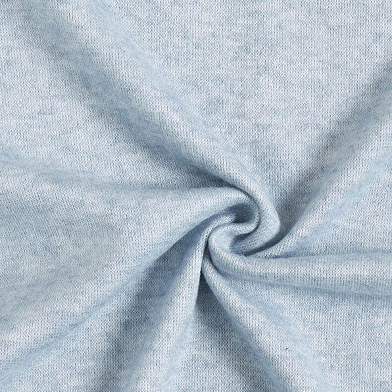 tessuto in maglia misto viscosa mélange – azzurro baby,  image number 1