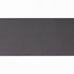 Nastro in satin [50 mm] – grigio scuro, 